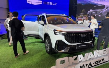 SUV 7 chỗ Geely Okavango có giá từ 739 triệu đồng tại Việt Nam: Thiết kế vuông vức, rẻ hơn cả Toyota Corolla Cross